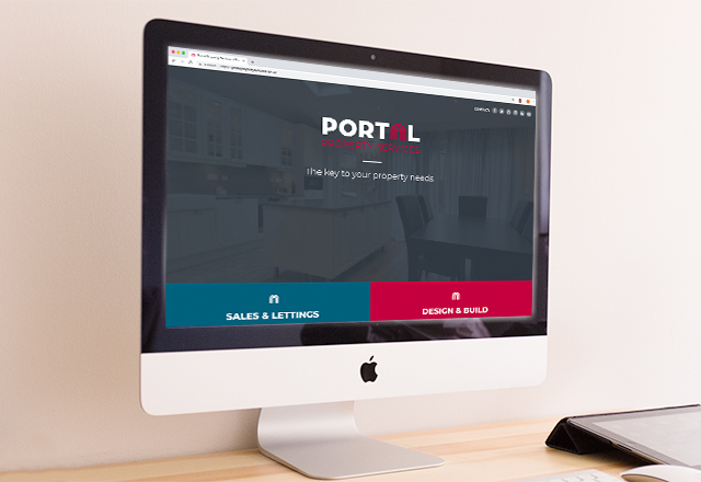 Portal Property Services website