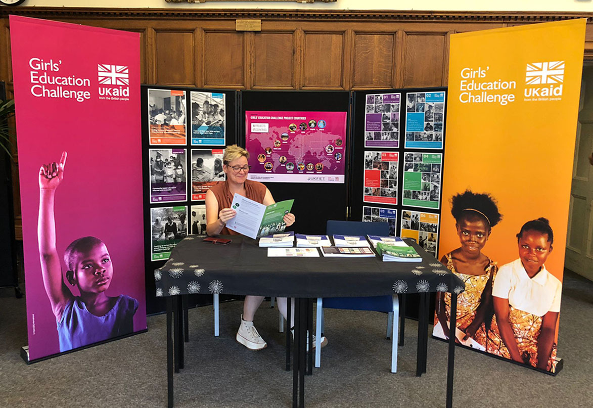 Girls' Education Challenge final event banners