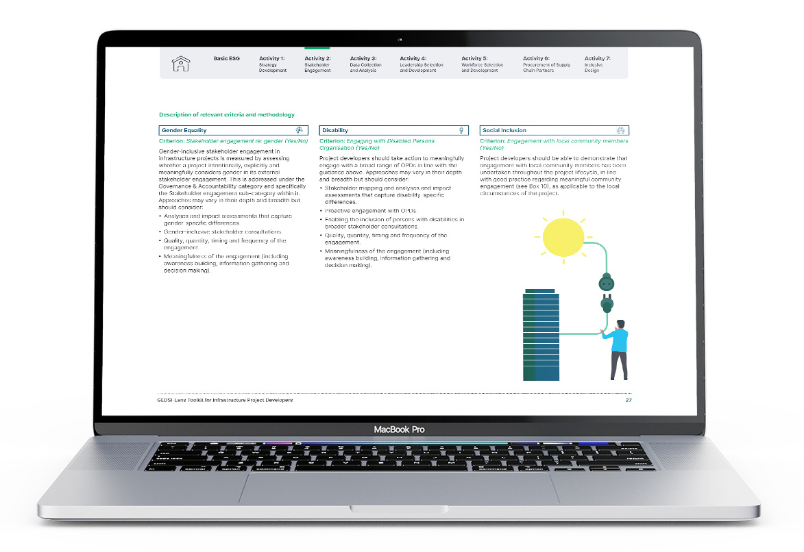 GCIEP GEDSI toolkit-lens screen